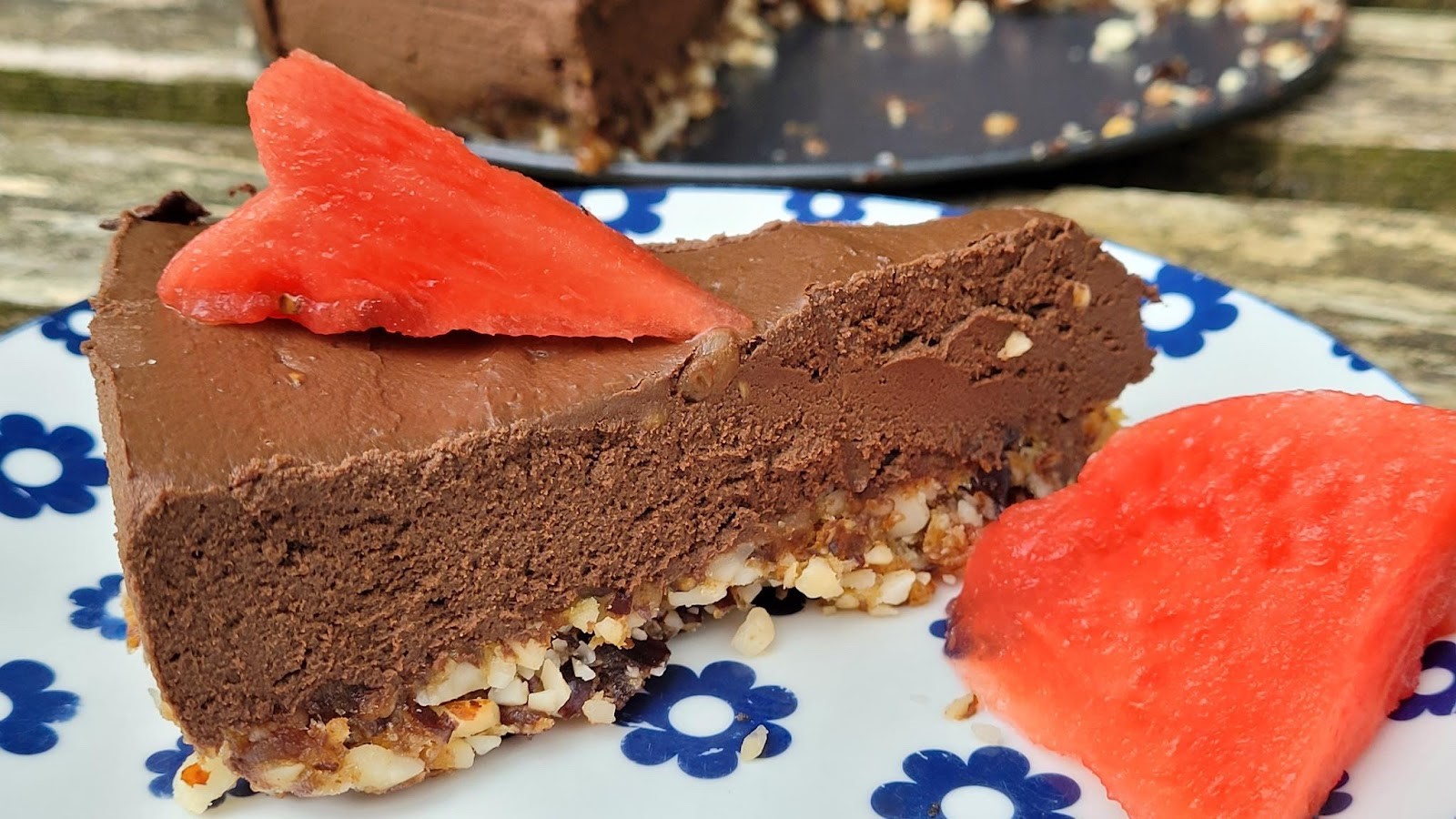 Featured image for “Chocoladetaart met paranoten”